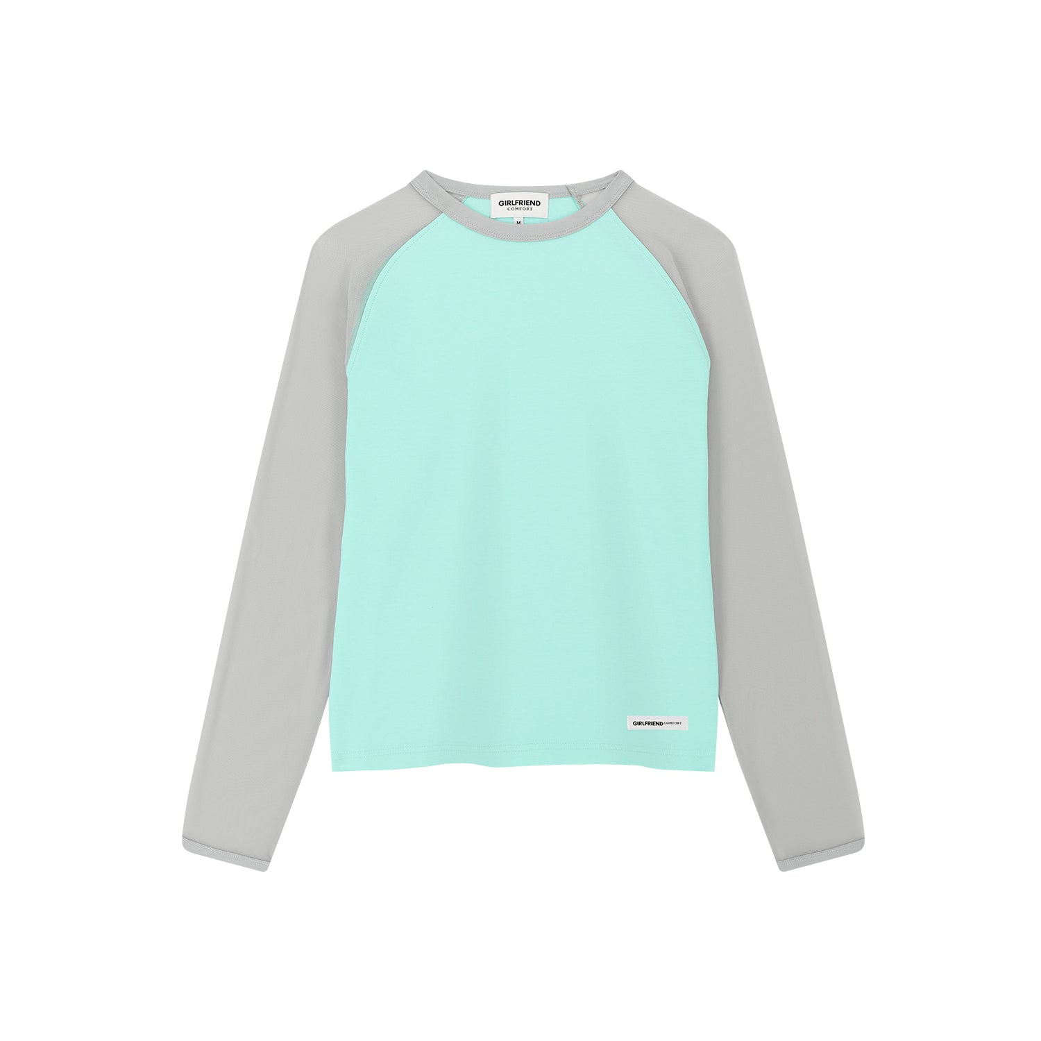 Mesh Raglan Long Sleeve Tee