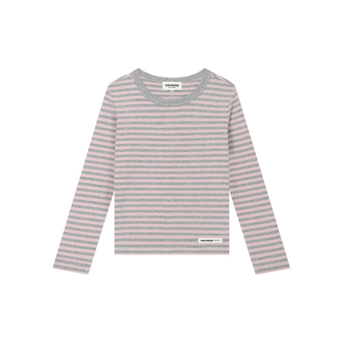 Emma Long Sleeve Tee (Thin Stripe)