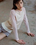 Mesh Raglan Long Sleeve Tee
