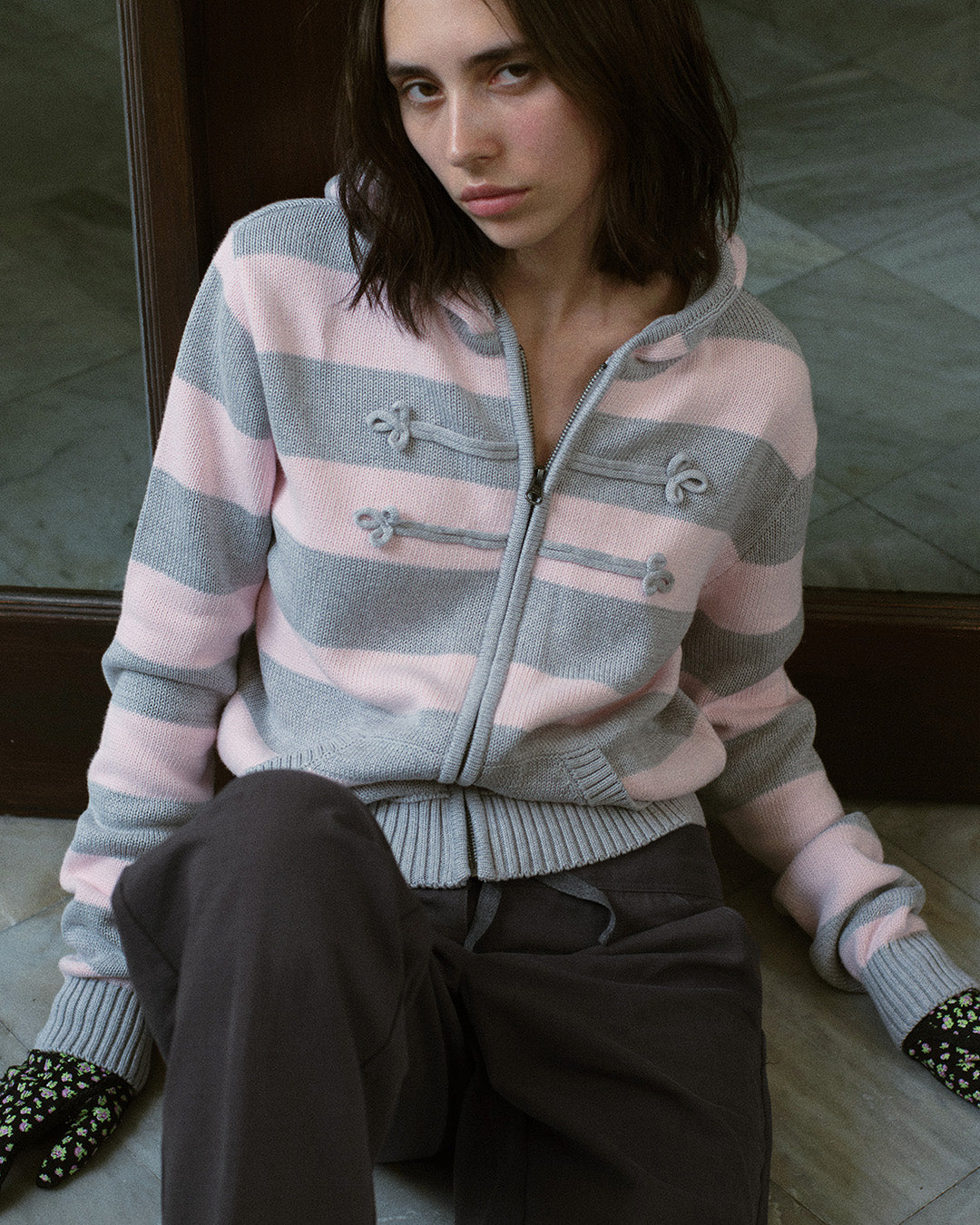 Odette Knit Hoodie