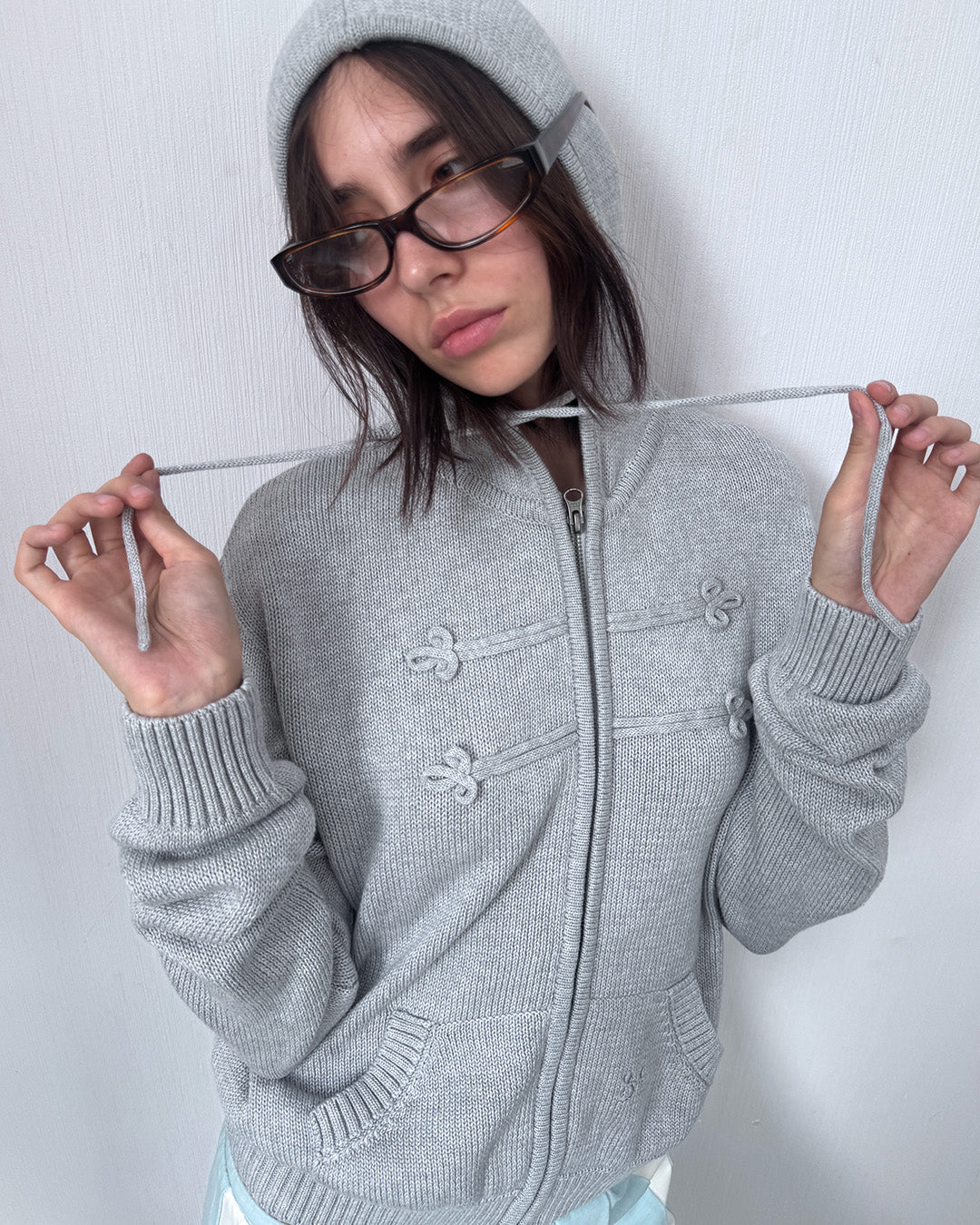 Odette Knit Hoodie