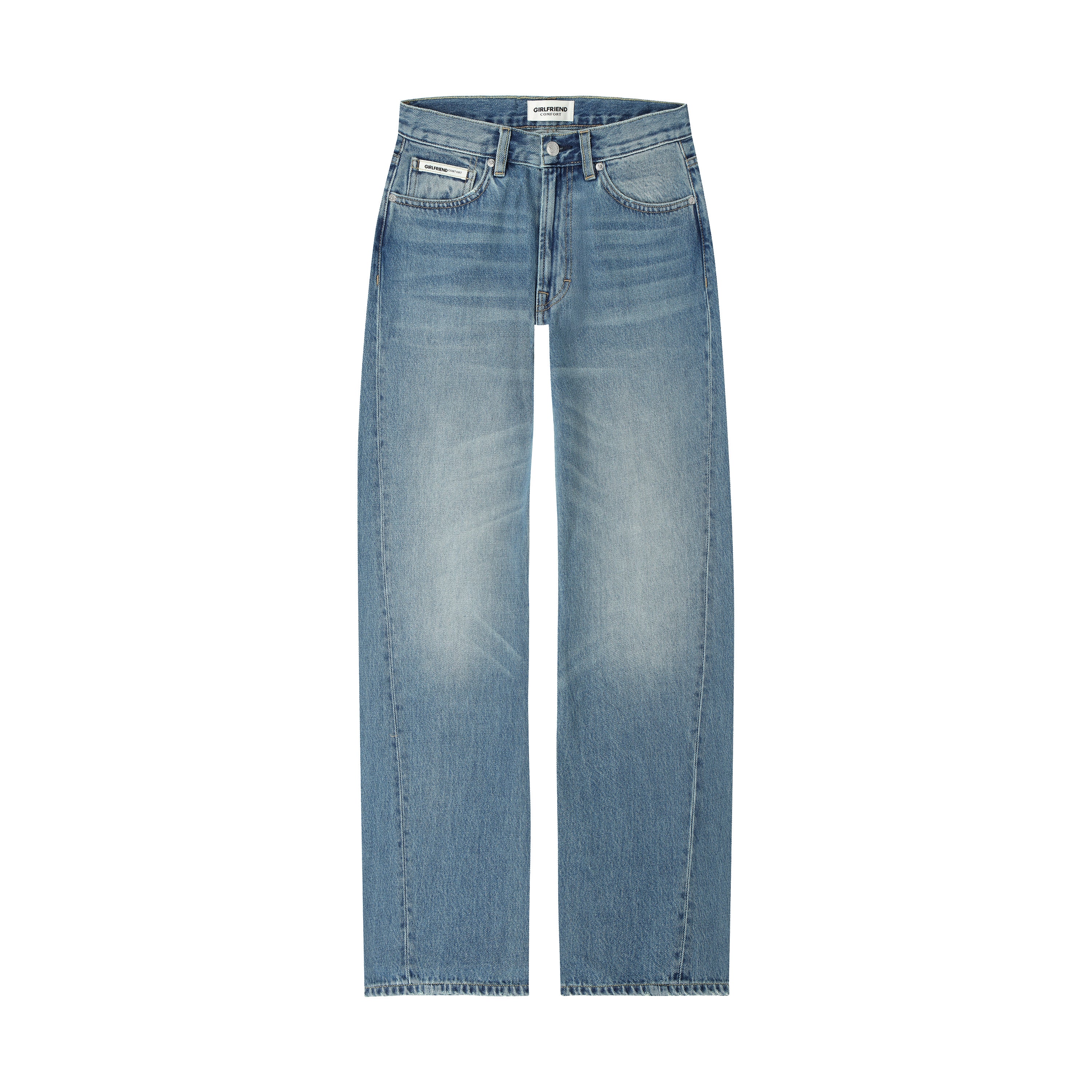 Soft-Twist Wide Jeans