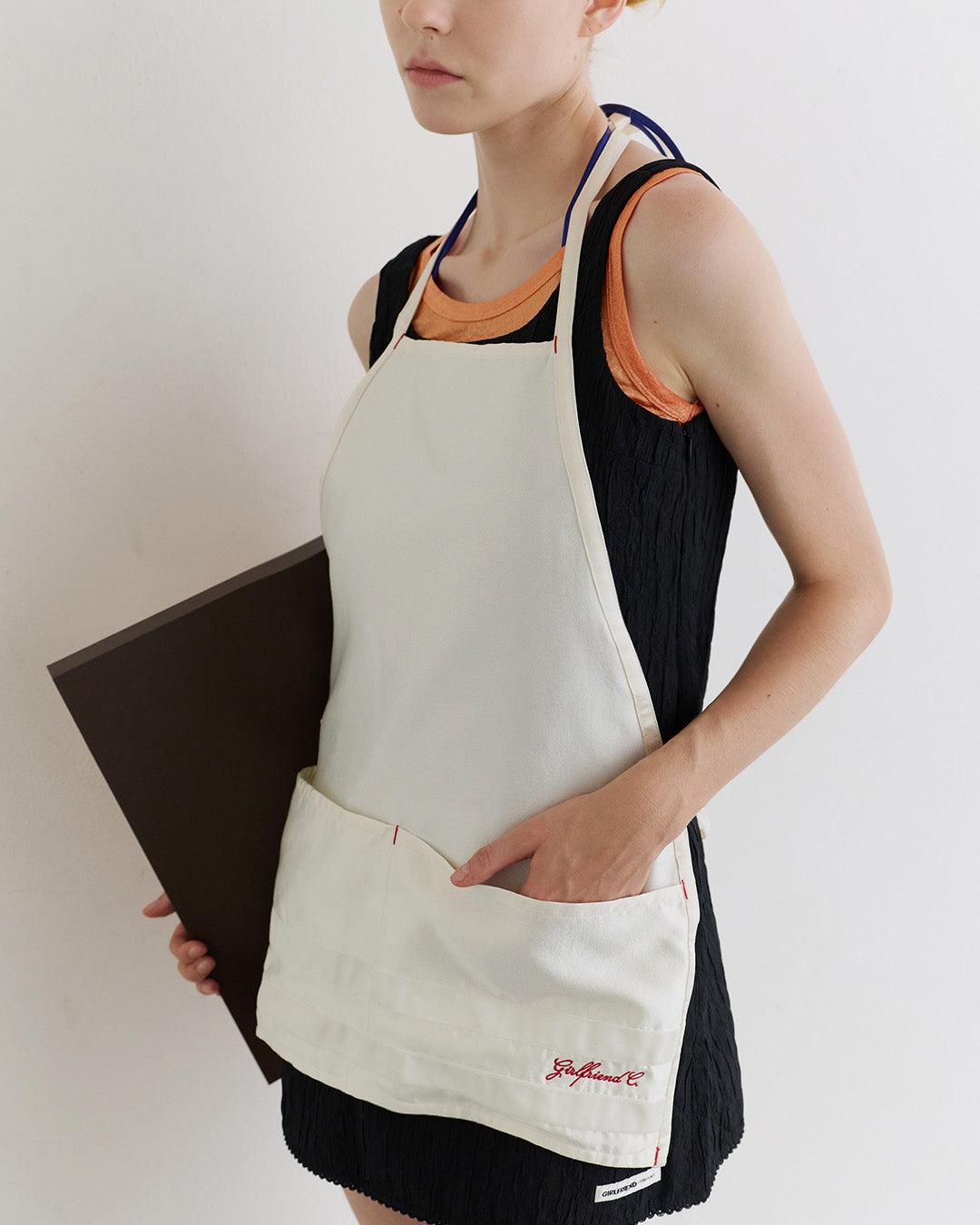 Tali Silk Apron Top