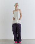 Tali Silk Apron Top